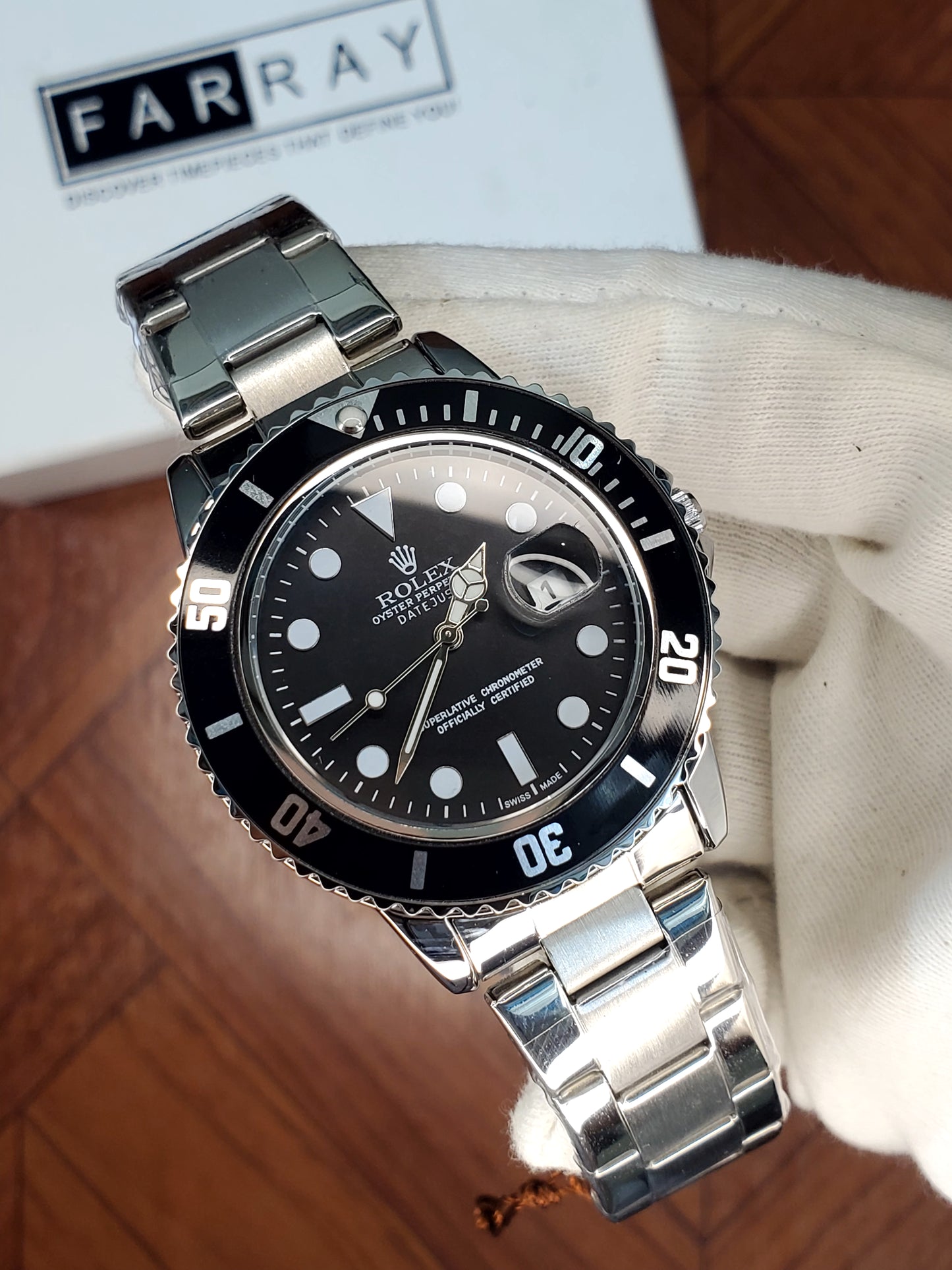 Scott Farray Submariner Date Watch – FARRAY
