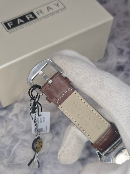 MARTYN LINE - Automatic Skeleton Leather Watch