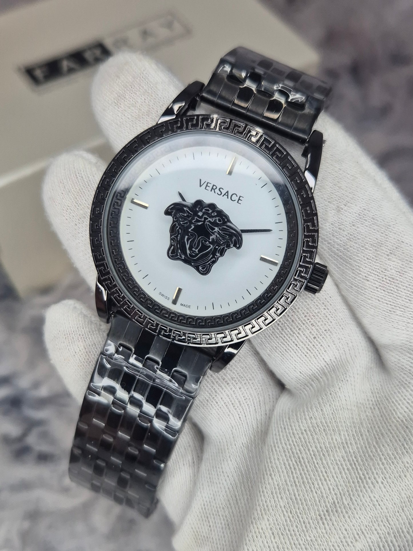 Versace Ancient Icon Chain Watch