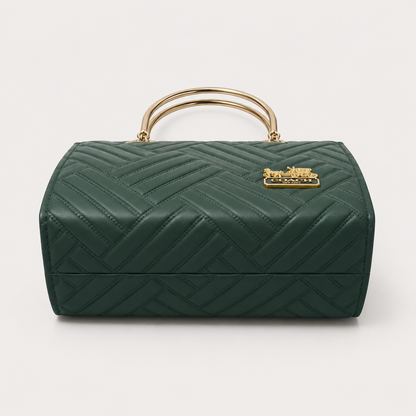 COACH - 2-in-1 Green Top Handle Bag