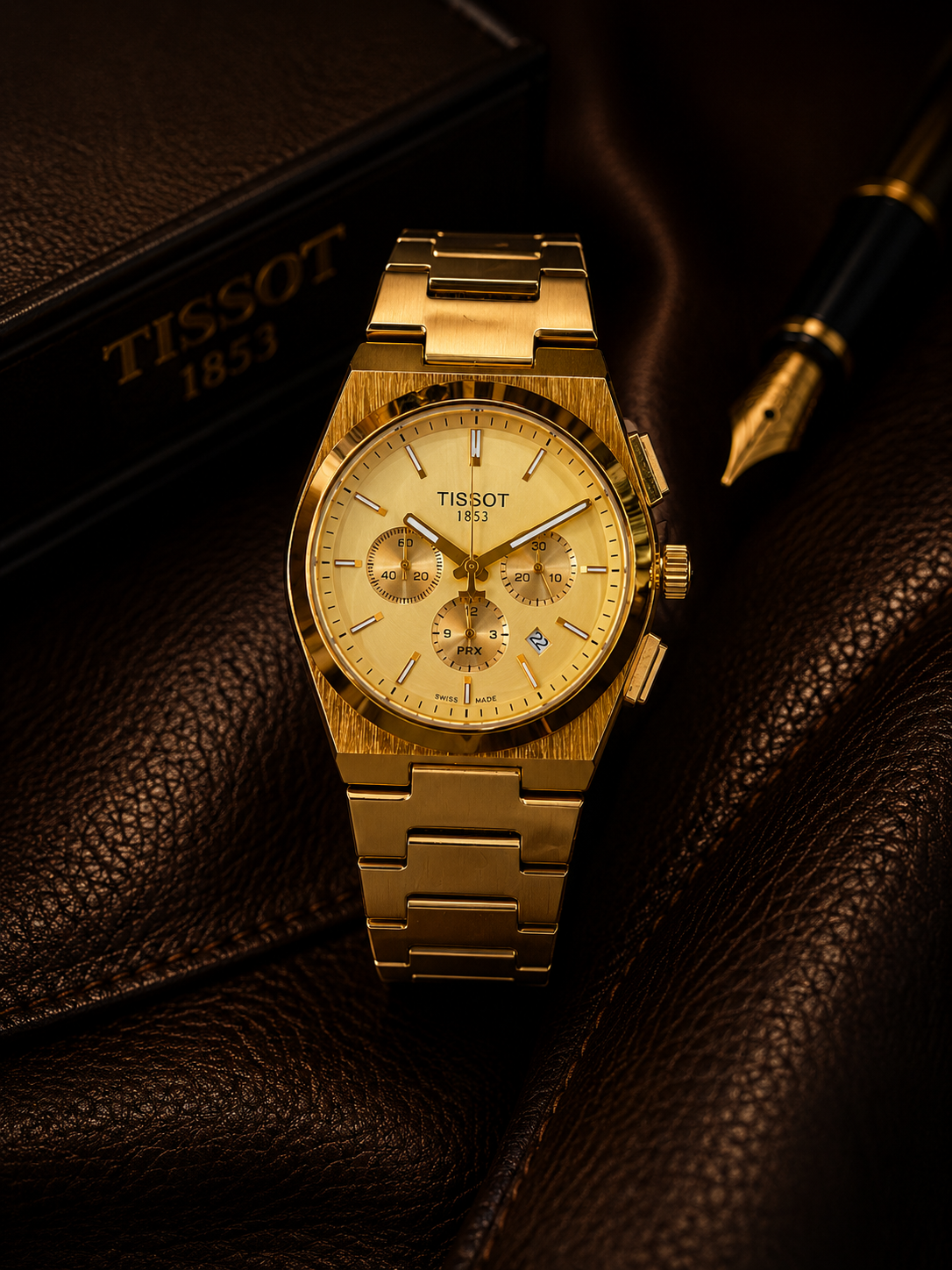 Tissot PRX Chronographic Chain Watch