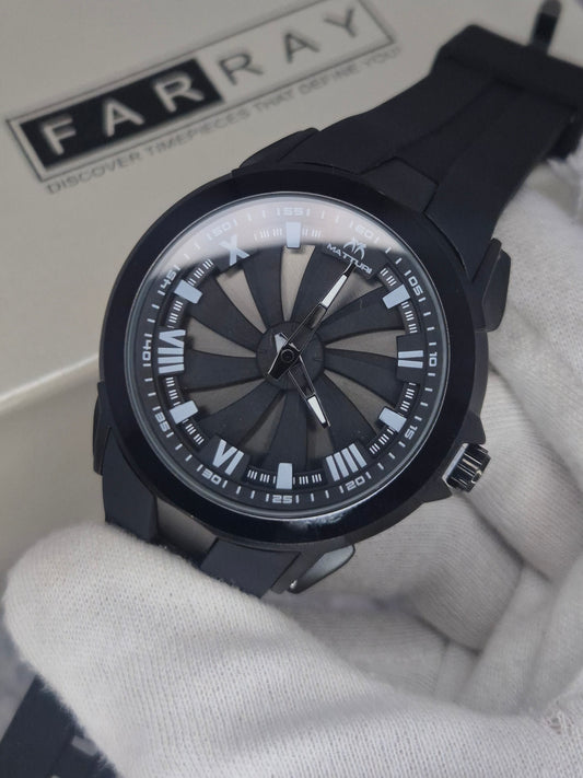 Matturi Spinner Strap Watch