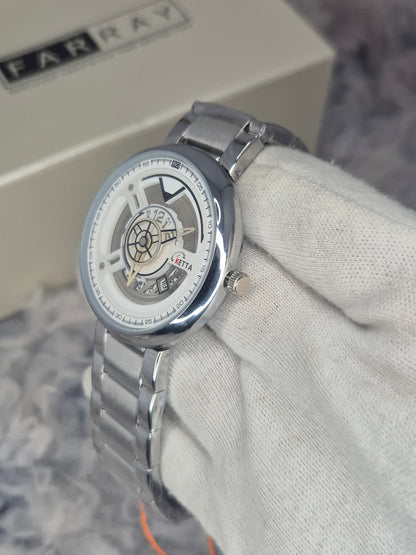 Ketta Wheel Design Date Watch