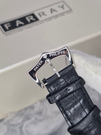 Patek Philippe Mesh Leather Watch