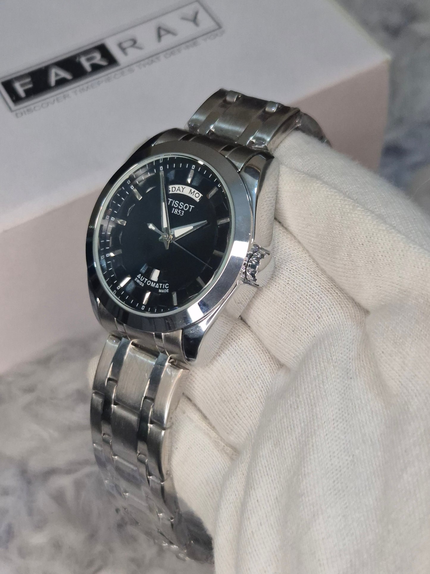 Tissot Day-Date Chain Watch