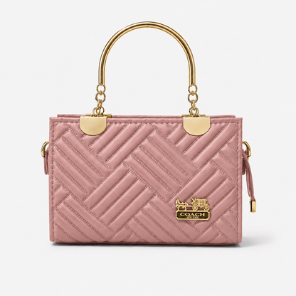 COACH - 2-in-1 Dusty Pink Top Handle Bag