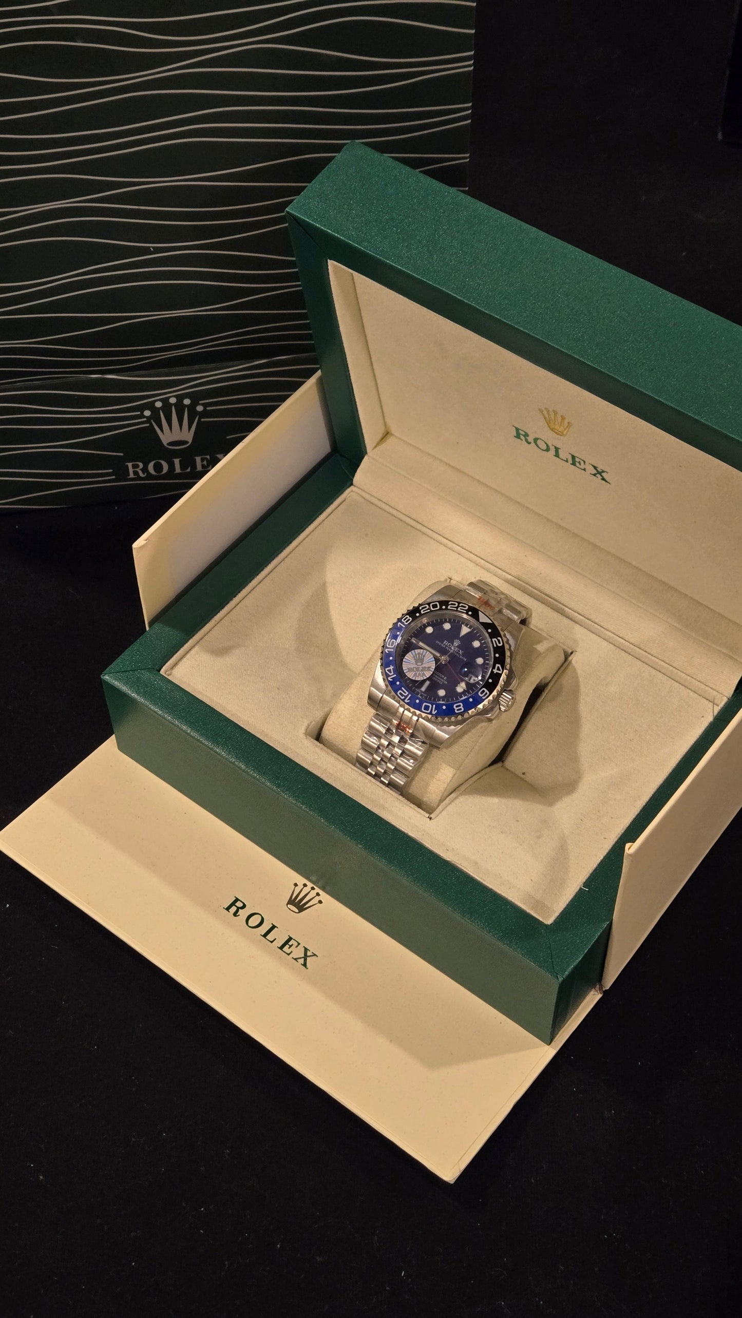 ROLEX -GMT BATMAN